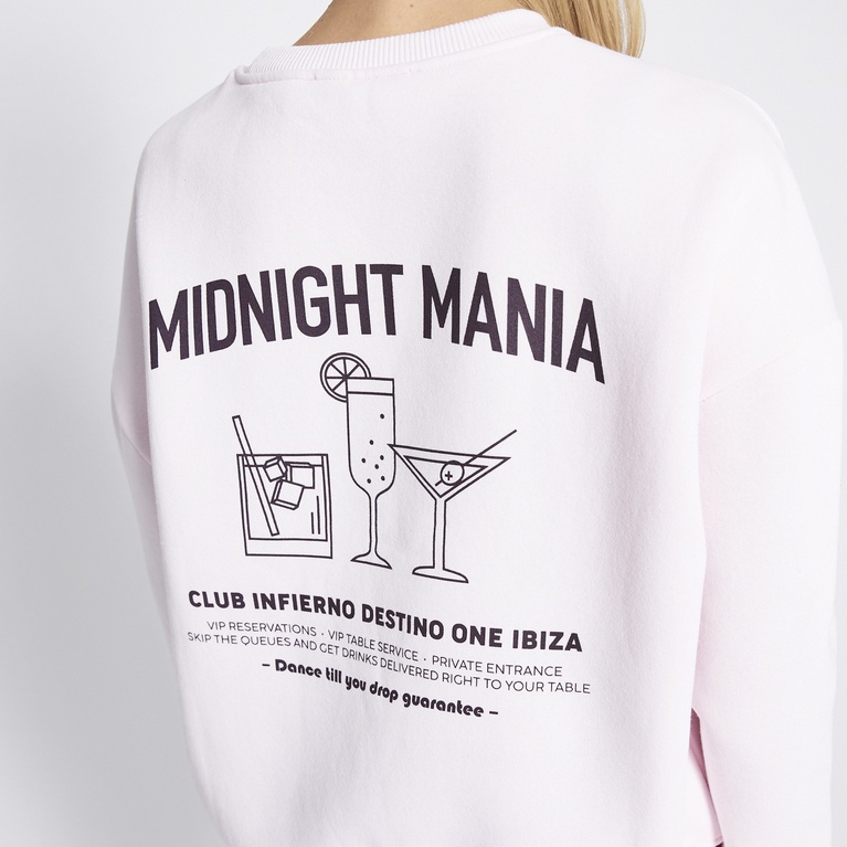 Printed heavy sweatshirt "Nora Printed"